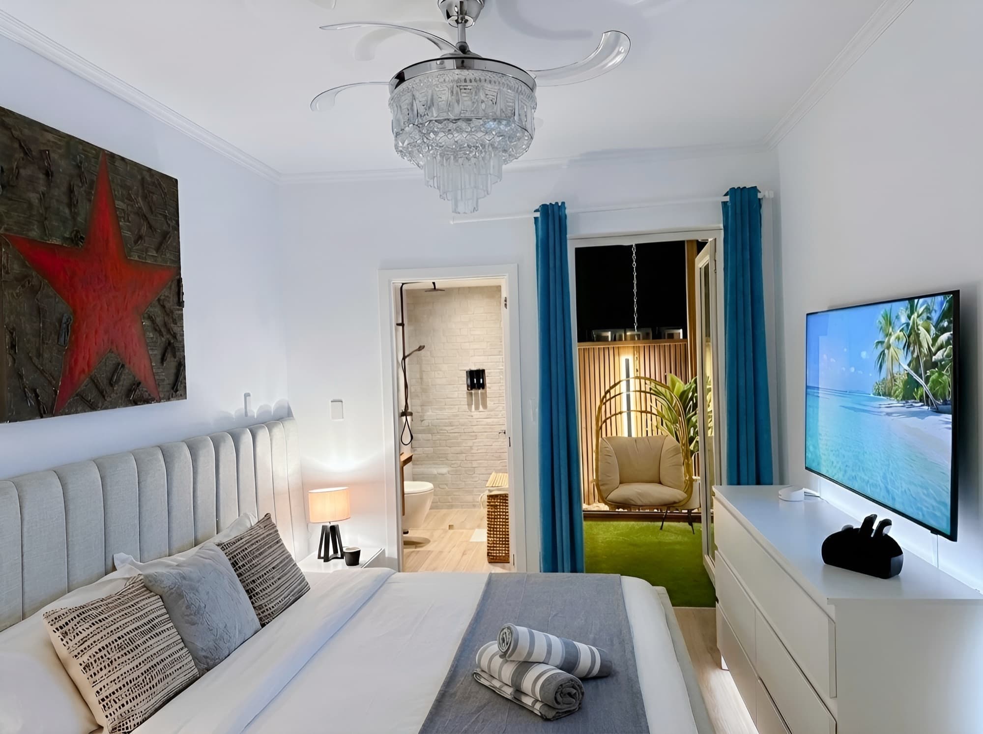 Third bedroom suite of Villa Bella, luxury villa in Bayahibe, Dominican Republic